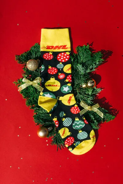 dhl kerstsokken